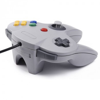 N64 Controller in Classic Grey Nintendo 64 Controller Grey - N64 Controller in Classic Grey. For Nintendo 64 Controllers - N64 Controllers - N64 Controller Pads Nintendo 64 Controller Grey