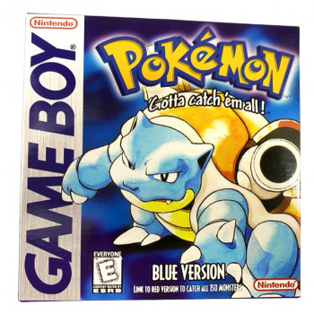 Pokemon Blue Version w/ Box Pokemon Blue Original Gameboy* - Pokemon Blue Original Gameboy* Pokemon Blue Version w/ Box for Original Gameboy Games