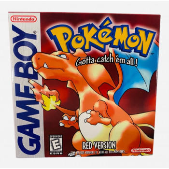 Pokemon Red Version with Box Pokemon Red Boxed* - Pokemon Red Boxed* Pokemon Red Version with Box for Original Gameboy Games