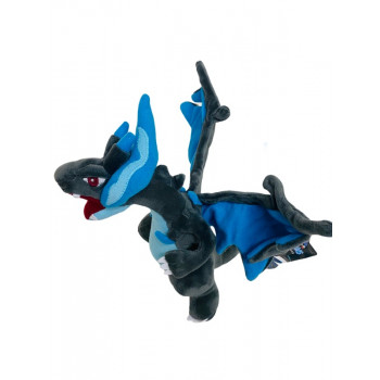 Mega Evolution Charizard Black Blue 10 Inch Plush Stuffed Pose-able Toy - Toy Plush Game Mega Evolution Charizard Black Blue 10 Inch Plush Stuffed Pose-able Toy