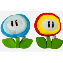 Super Mario Plush Fire Flower & Ice Flower 7 inch Mario Plush Toy - 7 inch Mario Plush Toy Super Mario Plush Fire Flower & Ice Flower for Toy Plush