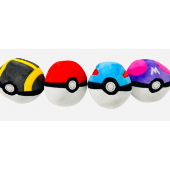 Pokeball Plush Set Pokemon Ball Plush Full Set - Pokemon Ball Plush - Full Set Pokeball Plush Set for Toys