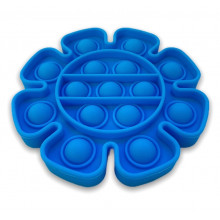 Pop Fidget Toy Blue Sunflower Blue Flower Popping Toy - Pop Fidget Toys Game Blue Flower Popping Toy