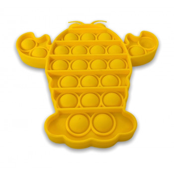 Yellow Lobster Pop It Fidget Toy Bubble Popping Toy - Yellow Lobster Pop It Fidget Toy Bubble Popping Toy