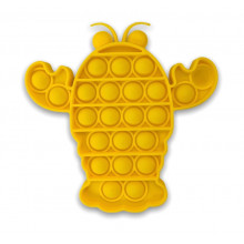 Yellow Lobster Pop It Fidget Toy Bubble Popping Toy - Yellow Lobster Pop It Fidget Toy Bubble Popping Toy