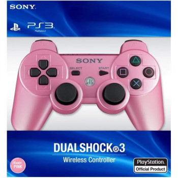 Sony PS3 Pink Controller Dualshock 3 Pink Controller New - Dualshock 3 Pink Controller - New Sony PS3 Pink Controller for PlayStation 3