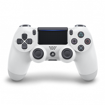 PS4 White Controller Sony Dualshock 4 Style Wireless Controller in Glacier White - PlayStation 4 - PS4 White Controller Sony Dualshock 4 Style Wireless Controller in Glacier White