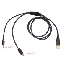 PSP Cable Mini-USB and DC to USB New - PSP Cable Mini-USB and DC to USB New for General Gaming Console