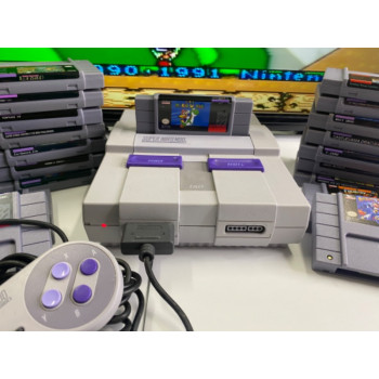 Original SNES Console Authentic 90s Super Nintendo System Bundle* - Original SNES Console Authentic 90s Super Nintendo System - Bundle*