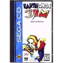 Earthworm Jim Special Edition for the Sega CD Complete with Case and Manual