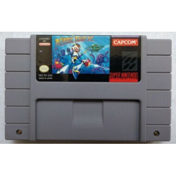 Super Nintendo Mega Man X SNES Box With Insert - Super Nintendo Game SNES - Box With Insert