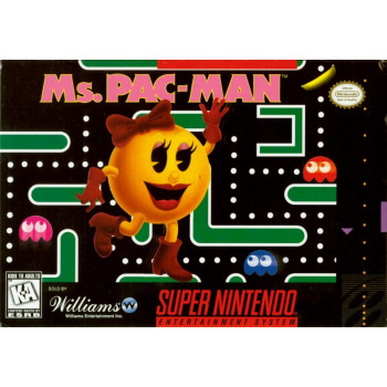 Ms. Pac-Man Super Nintendo SNES Ms Pacman Game Only - Ms. Pac-Man Super Nintendo. For Super Nintendo SNES Ms Pacman - Game Only