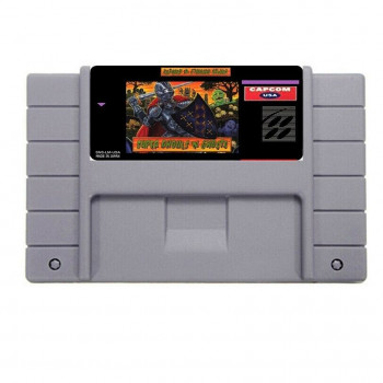 Super Nintendo Super Ghouls 'N Ghosts SNES Box With Insert - Super Nintendo Super Ghouls 'N Ghosts. For Super Nintendo SNES - Box With Insert