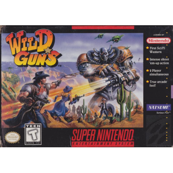 Super Nintendo Wild Guns SNES Wild Guns Game Only - Super Nintendo - SNES Wild Guns - Game Only