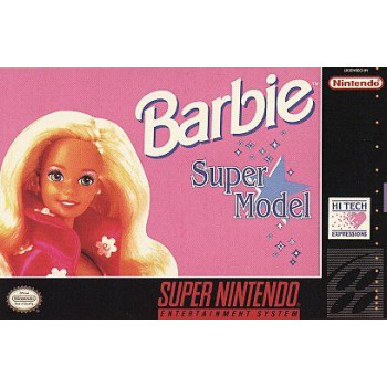 Barbie Super Model Super Nintendo SNES Barbie Super Model Game Only - Barbie Super Model Super Nintendo SNES Barbie Super Model (Game Only)