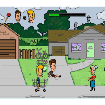 Beavis and Butthead Super Nintendo SNES Beavis Butthead Game Only - Super Nintendo Game SNES Beavis Butthead - Game Only