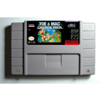 Joe and Mac Caveman Ninja Super Nintendo - Super Nintendo Game Joe and Mac Caveman Ninja Super Nintendo