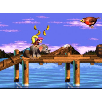 Super Nintendo Donkey Kong Country 3 Dixies Kong's Double Trouble SNES Donkey Kong Country 3 Game Only - Super Nintendo Donkey Kong Country 3 Dixies Kong's Double Trouble SNES Donkey Kong Country 3 - Game Only