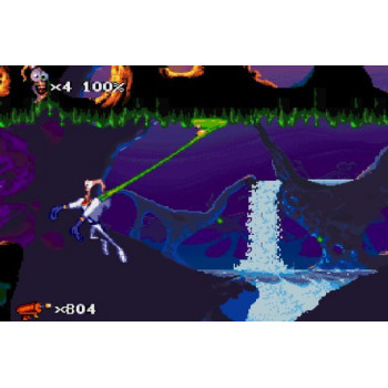 Super Nintendo Earthworm Jim 2 SNES Earth Worm Jim 2 Game Only - Super Nintendo Earthworm Jim 2 SNES Earth Worm Jim 2 - Game Only for Super Nintendo Console