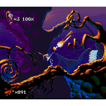 Super Nintendo Earthworm Jim SNES Earthworm Jim Game Only - SNES Earthworm Jim - Game Only Super Nintendo Earthworm Jim for Super Nintendo