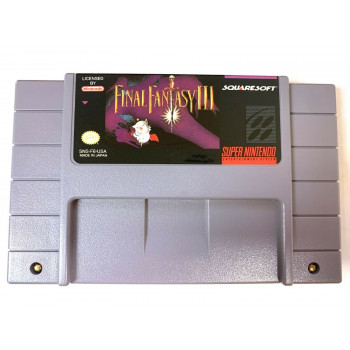 Super Nintendo Final Fantasy III SNES Final Fantasy 3 Game Only - Super Nintendo Final Fantasy III. For Super Nintendo SNES Final Fantasy 3 - Game Only