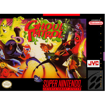 Super Nintendo Ghoul Patrol SNES Ghoul Patrol Game Only - Super Nintendo Game SNES Ghoul Patrol - Game Only