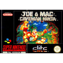 Joe and Mac Caveman Ninja Super Nintendo - Super Nintendo Game Joe and Mac Caveman Ninja Super Nintendo