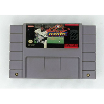 Ken Griffey Jr Presents Major League Baseball Super Nintendo - Super Nintendo - Ken Griffey Jr Presents Major League Baseball Super Nintendo