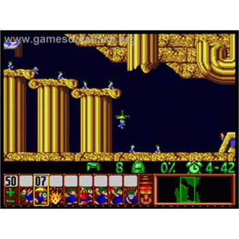 Super Nintendo Lemmings SNES Lemmings Game Only - Super Nintendo Lemmings SNES Lemmings - Game Only