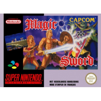 Super Nintendo Magic Sword - Super Nintendo Game Super Nintendo Magic Sword