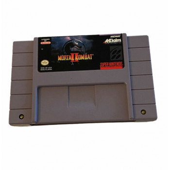 Super Nintendo Mortal Kombat II SNES Mortal Kombat 2 Box With Insert - Super Nintendo Mortal Kombat II SNES Mortal Kombat 2 - Box With Insert for Super Nintendo Console