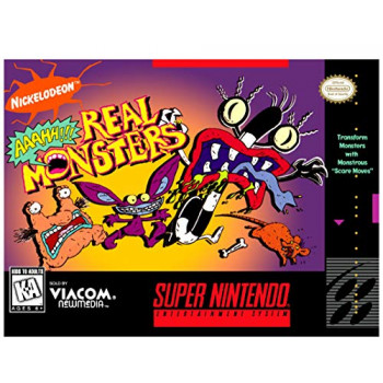 AAAHH Real Monsters Super Nintendo - AAAHH Real Monsters Super Nintendo for Super Nintendo Console