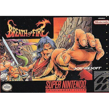 Breath of Fire Super Nintendo SNES Breath of Fire Game Only - Breath of Fire Super Nintendo SNES Breath of Fire - Game Only for Super Nintendo Console