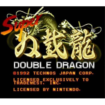 Super Nintendo Super Double Dragon SNES Super Double Dragon Game Only - Super Nintendo - SNES Super Double Dragon - Game Only