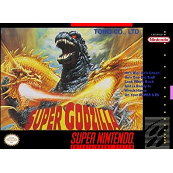 Super Godzilla Super Nintendo - Super Nintendo - Super Godzilla Super Nintendo