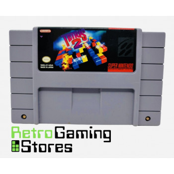 Super Nintendo Tetris 2 SNES Tetris 2 Game Only - Super Nintendo Tetris 2 SNES Tetris 2 - Game Only for Super Nintendo Console