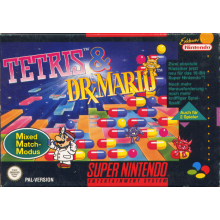 Tetris and Dr. Mario Super Nintendo SNES Tetris and Dr. Mario Game Only - SNES Tetris and Dr. Mario (Game Only) Tetris and Dr. Mario Super Nintendo for Super Nintendo