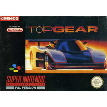 Super Nintendo Top Gear - Super Nintendo - Super Nintendo Top Gear