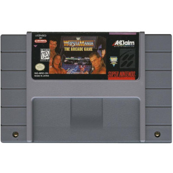 WWF Wrestlemania Arcade Game Super Nintendo - WWF Wrestlemania Arcade Game Super Nintendo . For Super Nintendo WWF Wrestlemania Arcade Game Super Nintendo