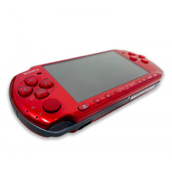 Red PSP 3000 Radiant Red PSP 3000 - PlayStation Portable Game Radiant Red PSP 3000