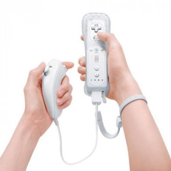 Nintendo Wii Nunchuk White - Nintendo Wii Nunchuk White for Wii Console