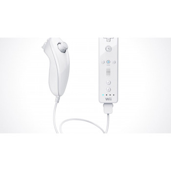 Nintendo Wii Nunchuk White - Nintendo Wii Nunchuk White for Wii Console