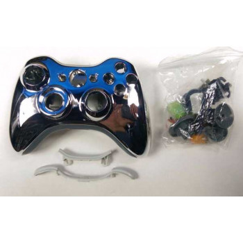 Xbox 360 Custom Controller Shells - Chrome Metallic