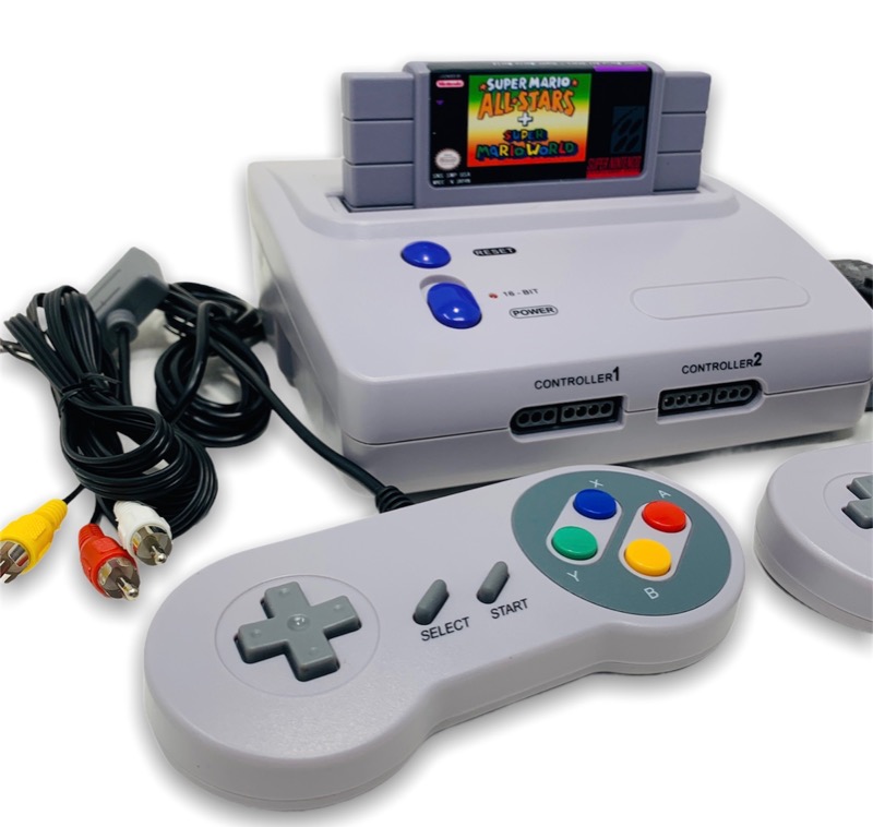 super nintendo console